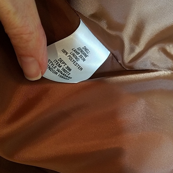Vintage Nordstrom lambskin jacket - Picture 7 of 8